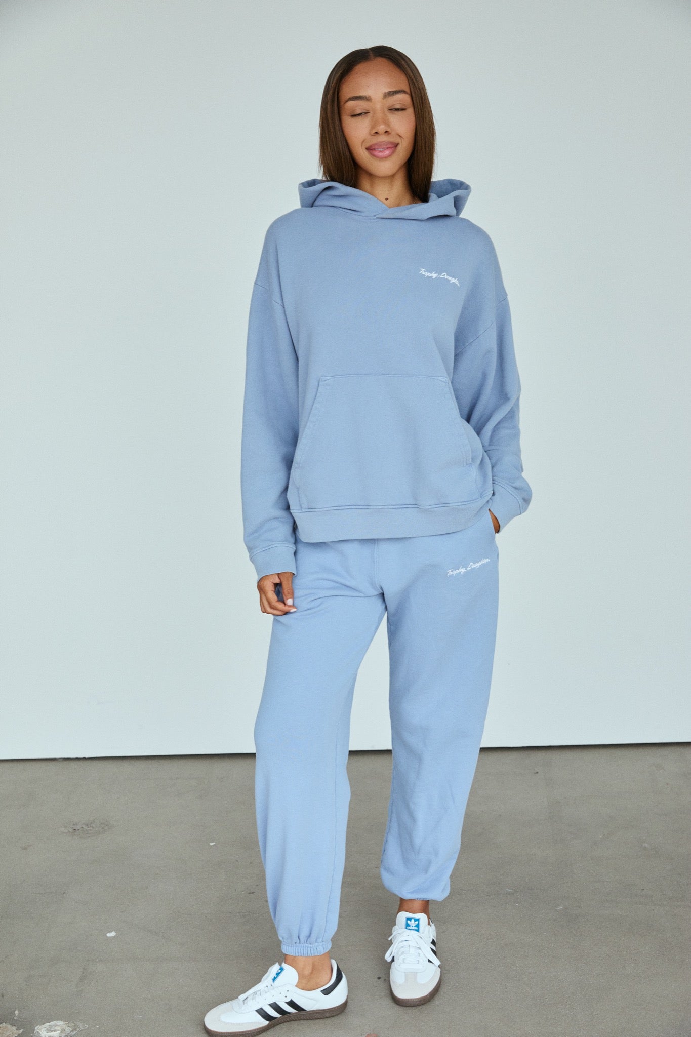 THE LEGACY HOODIE - Powder Blue Hoodie