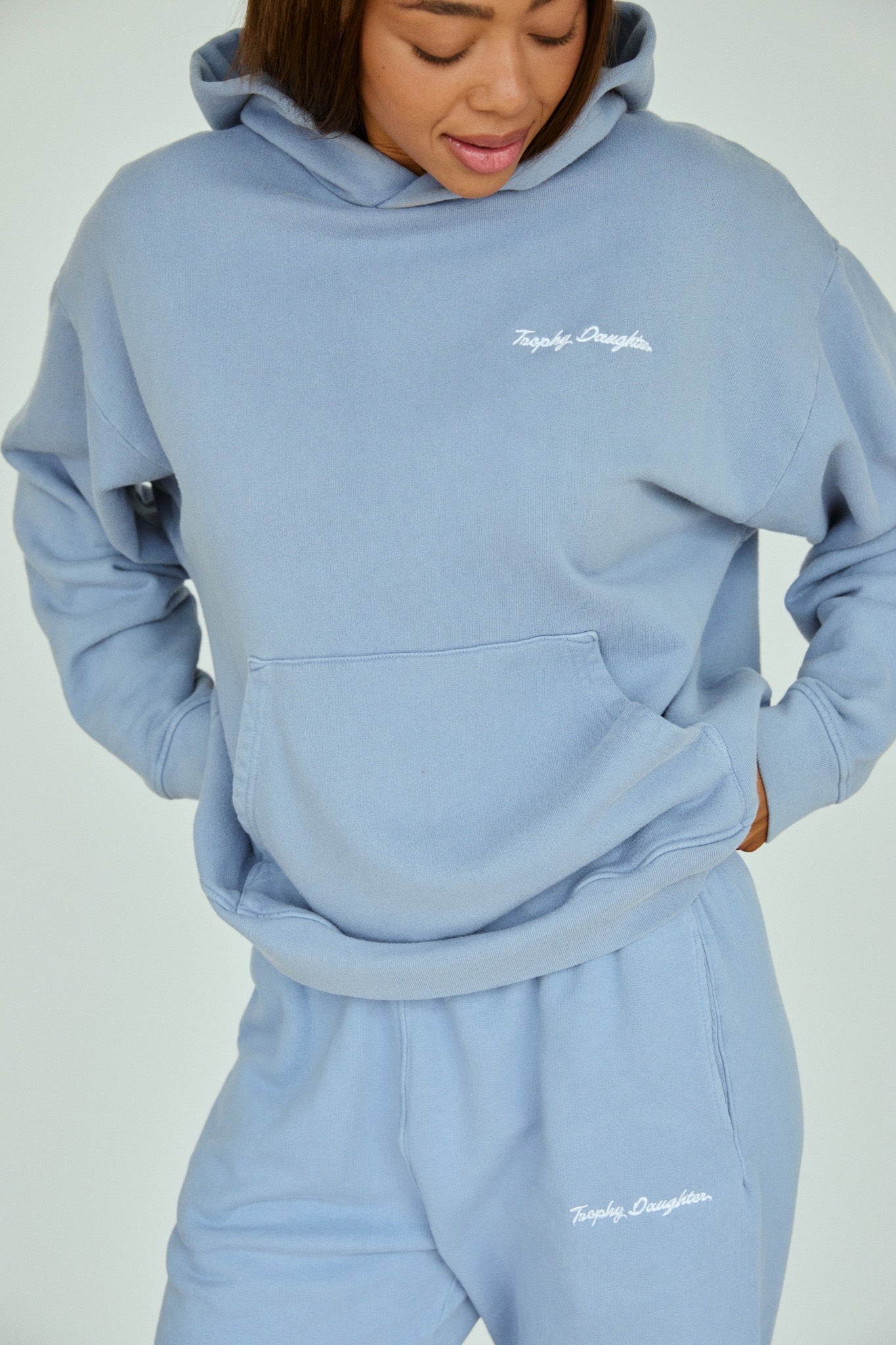 THE LEGACY HOODIE - Powder Blue Hoodie