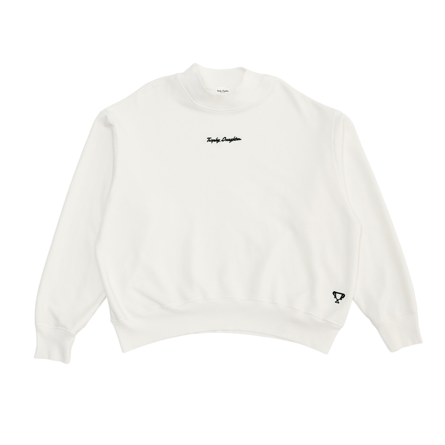 Powder white sweatshirt