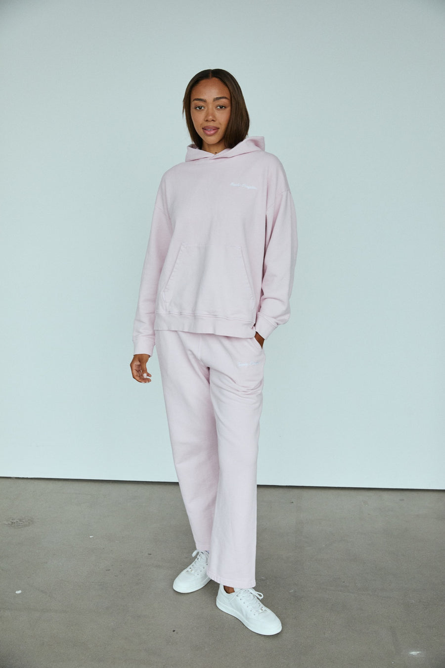 THE LEGACY HOODIE - Powder Pink Hoodie